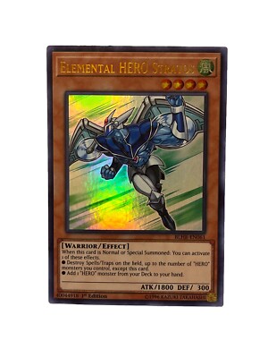Elemental HERO Stratos BLHR-EN061 Battles of Legend: Hero's Revenge 1st Edition-image