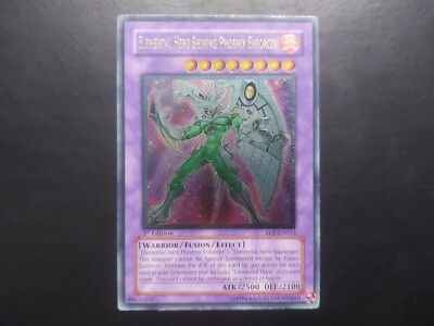 Elemental Hero Shining Phoenix Enforcer EOJ-EN033 Ultimate Rare 1st Edition-image