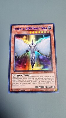 Yu-Gi-Oh! TCG Elemental HERO Honest Neos (Blue) Legendary Duelists: Season 3...-image
