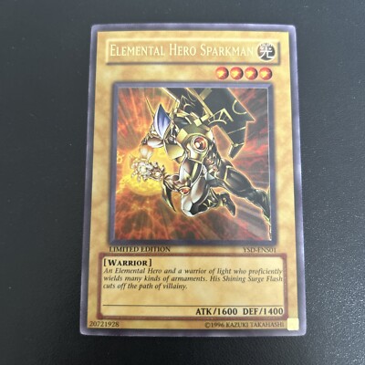 Yu-Gi-Oh! TCG Elemental Hero Sparkman - Special Edition Promo Starter Deck YSD-image