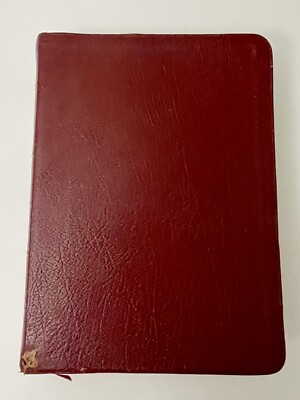 Chain Reference Bible Thompson 1964 Kirkbride Red Letter Genuine Cowhide Leather-image