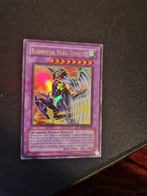 Elemental Hero Tempest EEN-EN034 Ultra Rare NM Yugioh-image