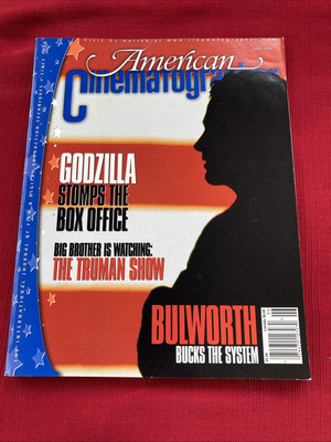1998 American Cinematographer Magazine Godzilla Movie Film-image