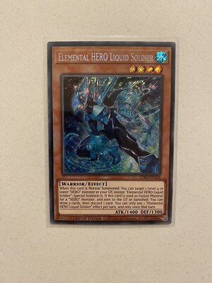Yugioh Elemental HERO Liquid Soldier-LDS3-EN103 Secret Rare-1st Ed NM-image