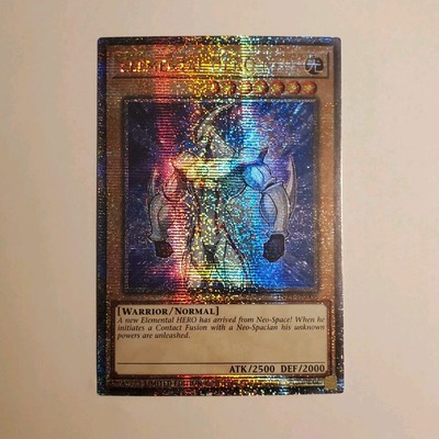 Elemental HERO Neos Quarter Century Secret Rare TN23-EN006 25th Anniversary-image