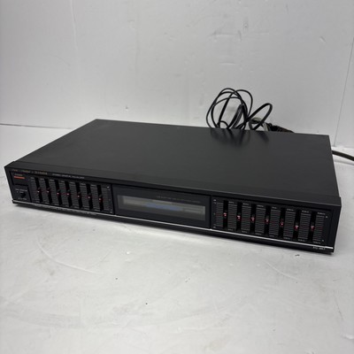 Fisher Graphic Equalizer EQ-867 Made In Japan 7 Band Tested & Working Great!-image