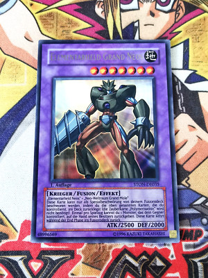 Elemental Hero Grand Neos ston-de035 *GERMAN* 1st Ed (NM) Ultra Rare Yu-Gi-Oh!-image