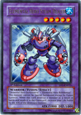 Yugioh! MP Elemental Hero Steam Healer - DP1-EN013 - Ultra Rare - 1st Edition Mo-image