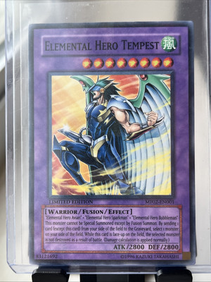Elemental HERO Tempest MF02-EN001 Limited Edition NM -image