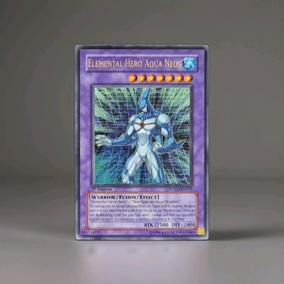 Elemental Hero Aqua Neos POTD-EN031 (Ultra Rare, 1st Edition) - Gold Stamp-image