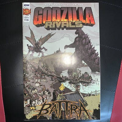 Godzilla: Rivals Vs Battra #1 (One Shot) - Cover A - Regular Olivier Ono Cover-image