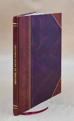 Saxton'S Atlas Of England 1579 By Saxton, Christopher . Cartographe Leatherbound-image