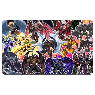 Destiny Heroes Playmat and Mousepad | 24x14 | Non Slip | YGO | TCG-image