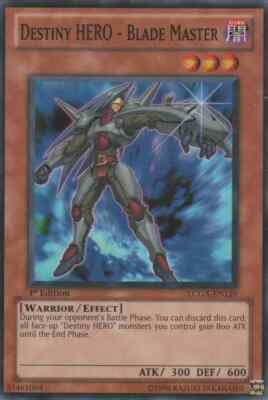Destiny HERO - Blade Master LCGX-EN129 1st Common -MP- Yu-Gi-Oh DNA GAMES-image