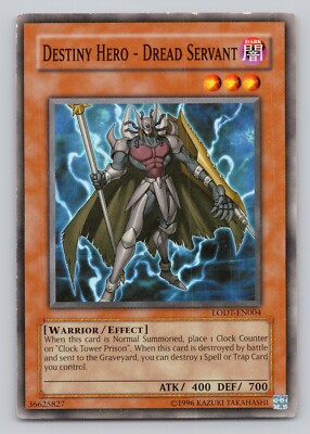 Destiny Hero - Dread Servant Yu-Gi-Uh! Light of Destruction #LODT-EN004 Common-image