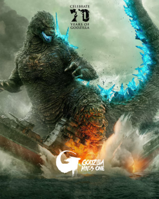 Godzilla Minus One 70 Movie Poster Fan Gift-image