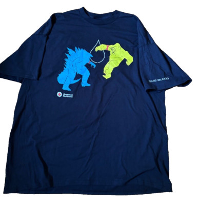 American Red Cross GODZILLA x KONG Empire Movie T-Shirt L-image
