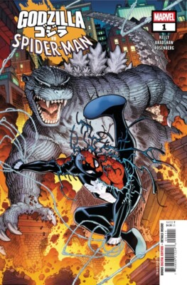 Godzilla Vs Spider-Man #1 Marvel Comics 2025 Cover A 1st Print-image