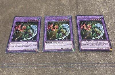 🔥 YUGIOH 3x ELEMENTAL HERO FLAME WINGMAN • SECRET RARE • SGX1-ENA21 • NM/M 🔥-image