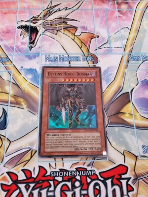 Yugioh - Destiny Hero - Dogma POTD-EN014 NM Unlimited Super Rare-image
