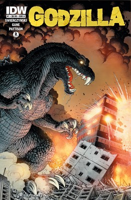 Godzilla 70th Anniversary Foil Classics: Godzilla #1 Cover A (Adams)-image
