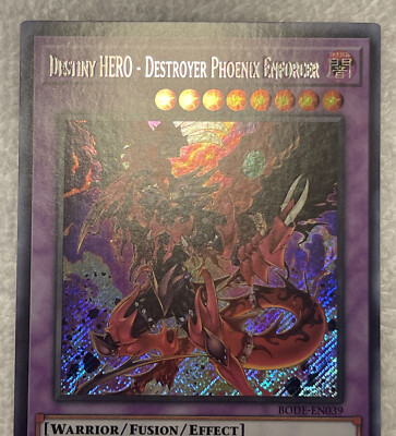 Yu-Gi-Oh! TCG Destiny HERO - Destroyer Phoenix Enforcer- BODE-EN039 - 1st Ed NM-image