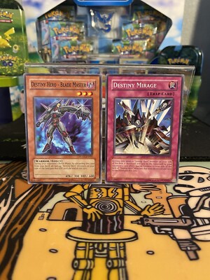 Destiny Mirage POTD-EN049 & Destiny Hero - Blade Master POTD-EN015 - Yu-Gi-Oh!-image