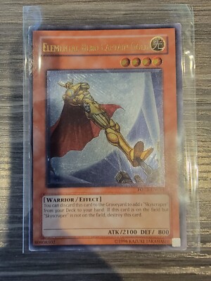 Yugioh: Elemental Hero Captain Gold - FOTB-EN014 - Ultimate Rare - Unlimited LP -image