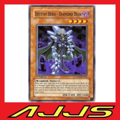 YuGiOh - DESTINY HERO - DIAMOND DUDE - 1st Edition - DP05-EN003 - NM/M-image