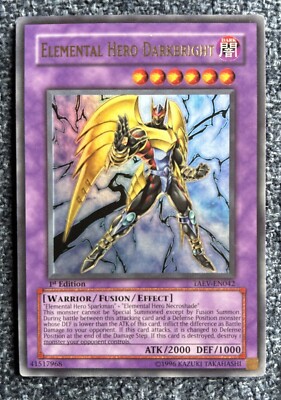 YuGiOh! - Elemental Hero Darkbright - TAEV-EN042 - Ultra Rare - 1st Edition-image