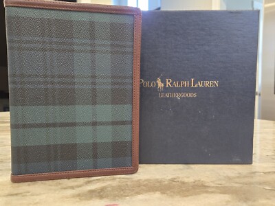 Polo Ralph Lauren Leather World Atlas - Rare - 1991 - Vintage -image