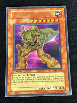 YUGIOH ELEMENTAL HERO BLADEDGE YSD-EN019 1ST ULTRA (LP)-image