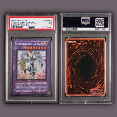 Yu-Gi-Oh! TCG Elemental Hero Shining Flare Wingman 2006 Collector's Tins...-image
