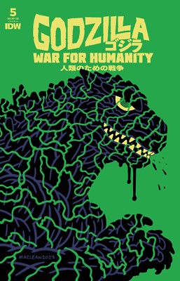 Godzilla War For Humanity #5 Cover A Andrew Maclean (2024) (New)-image