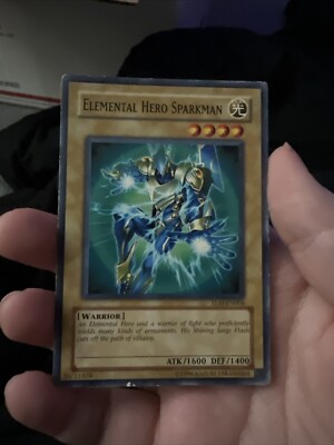 Yu-Gi-Oh! TCG Elemental Hero Sparkman The Lost Millenium TLM-EN004 1st...-image