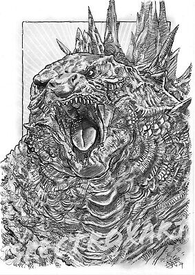 GODZILLA LIMITED EDITION ART PRINT 
