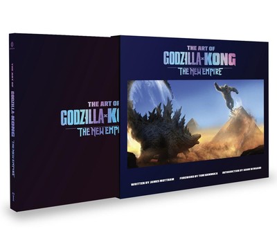 The Art of Godzilla x Kong: The New Empire by James Mottram Hardcover Book-image