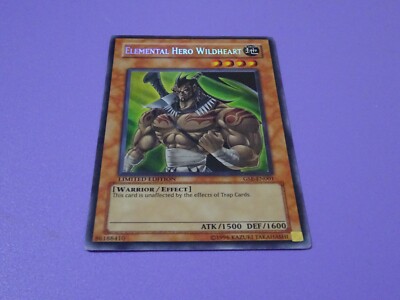 Yu-Gi-Oh! Elemental Hero Wildheart Limited Edition GSE-EN001-image