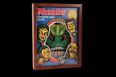 ARTOVISION 3D BEN COOPER GODZILLA Halloween Costume SHADOW BOX ART-image