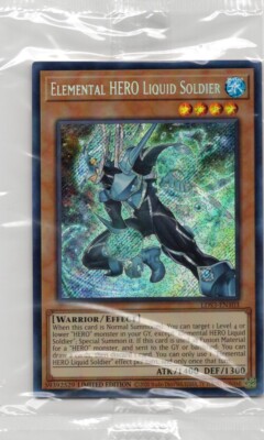 Elemental HERO Liquid Soldier LDS3-EN103 Legendary Duelists: Season 3 Limited...-image