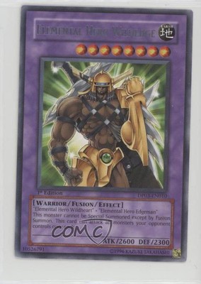 2007 Yu-Gi-Oh! Jaden Yuki 2 Duelist Pack 1st Edition Elemental HERO Wildedge d7k-image