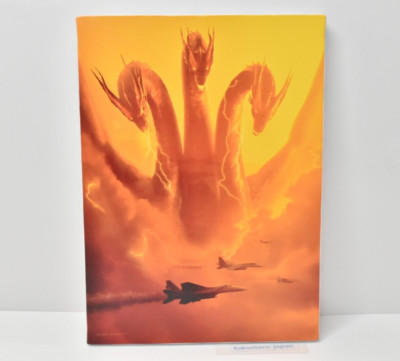 Godzilla King of the Monsters King Ghidorah Art Panel Illustration board BANDAI-image