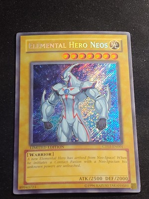Elemental Hero Neos CT03-EN001 Secret Rare Limited Edition Yu-Gi-Oh Card MP-image
