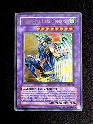 🔥YUGIOH • ELEMENTAL HERO TEMPEST • ULTRA RARE • EEN-EN034 • UNLIMITED • NM🔥-image