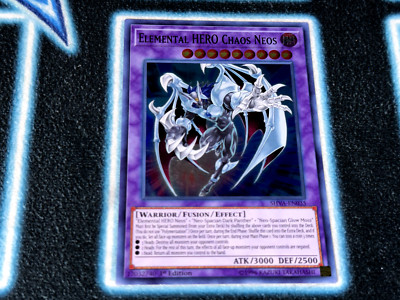 Elemental HERO Chaos Neos - SHVA - Super Rare - LP-image