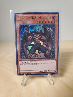 Yugioh TCG: Destiny HERO - Malicious RA03-EN001 (1st Edition)-image