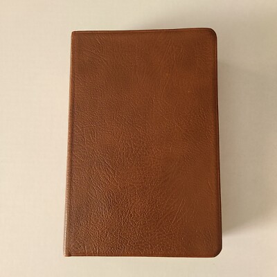 Holy Bible King James Version KJV LDS Brown 1979 Large Print Version Vintage -image
