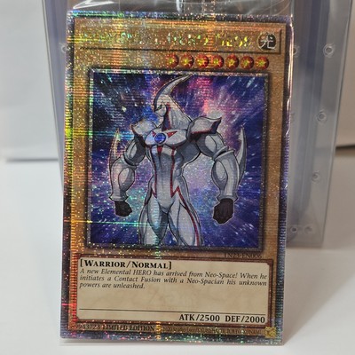 Yu-Gi-Oh Elemental HERO Neos TN23-EN006 Quarter Century Secret Rare 25th Anni-image