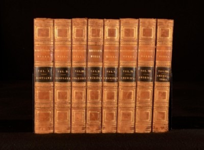 1840 8Vols The Works Of William Robertson Complete In Leather Bindings With Maps-image