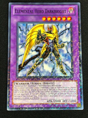 YUGIOH ELEMENTAL HERO DARKBRIGHT DT04-EN036 COMMON (NM)-image